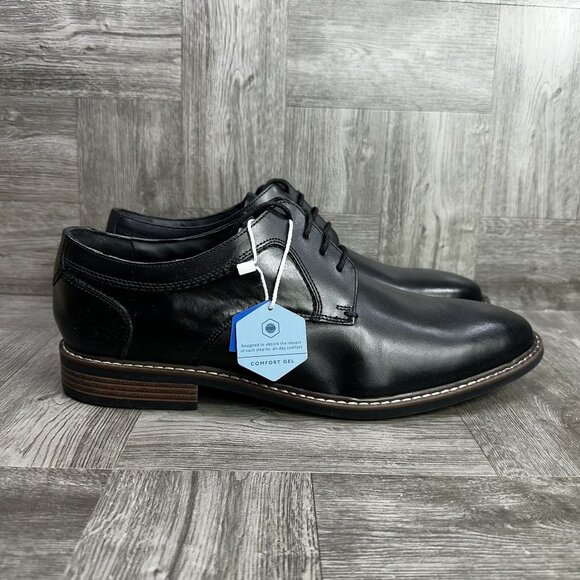 Nunn Bush Hayden Men's 13 Cap Toe Oxford Black Dress Shoes - Picture 1 of 8